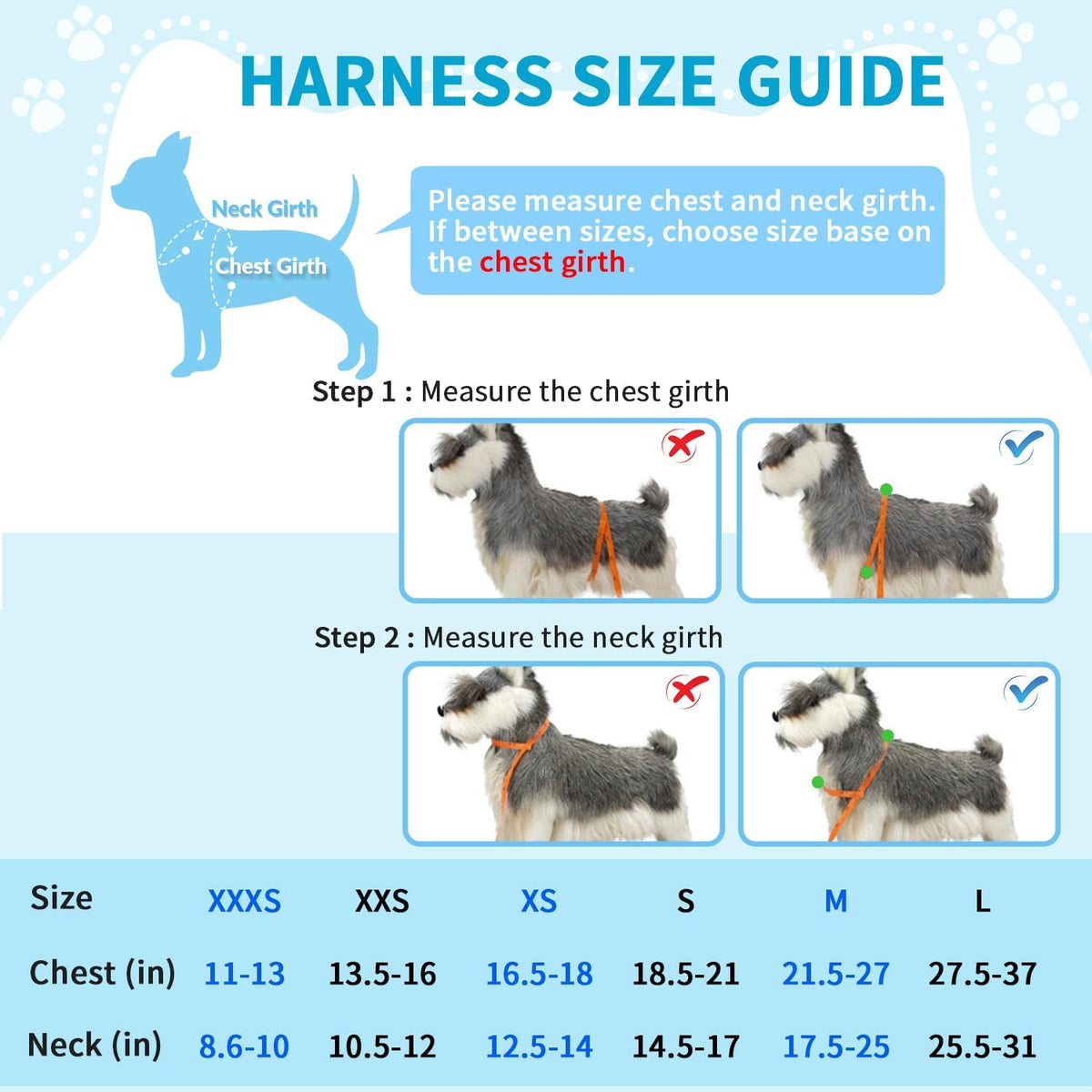 Padded Dog Car Harness with Seat Belt Tether - Small
