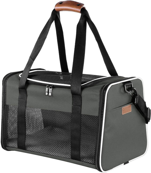 Foldable Soft-Sided Pet Carrier - Airline Friendly, for Cats and Small Dogs up to 22 lb