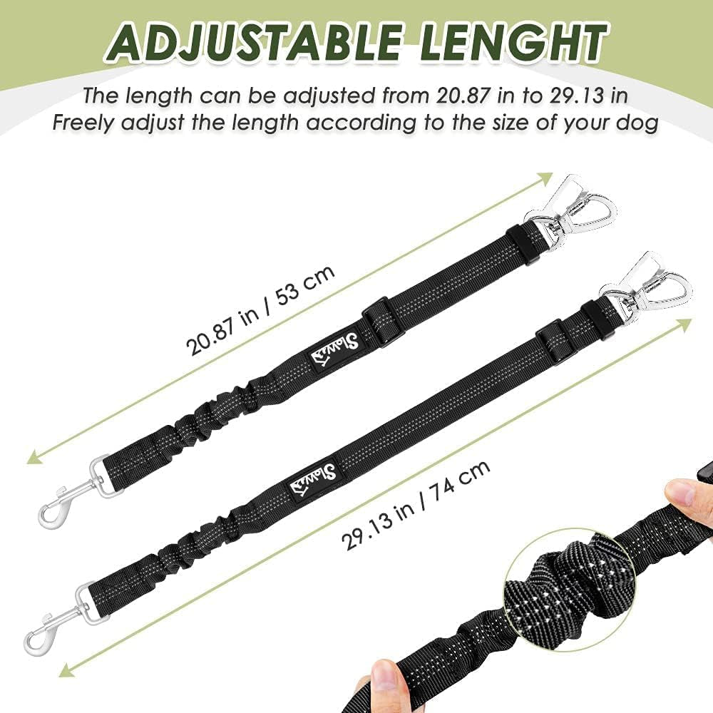 Padded Dog Car Harness with Seat Belt Tether - Small