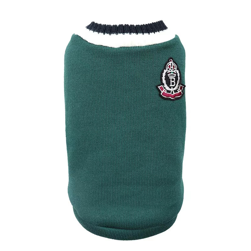 Cat Dog Sweater Pullover Winter Pet Clothes for Small Dogs Cat Vest Puppy Jacket Pet Cat Clothing Kitty Costume Ubranka Dla Psa